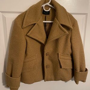 Chepe Italy Cropped Teddy Jacket